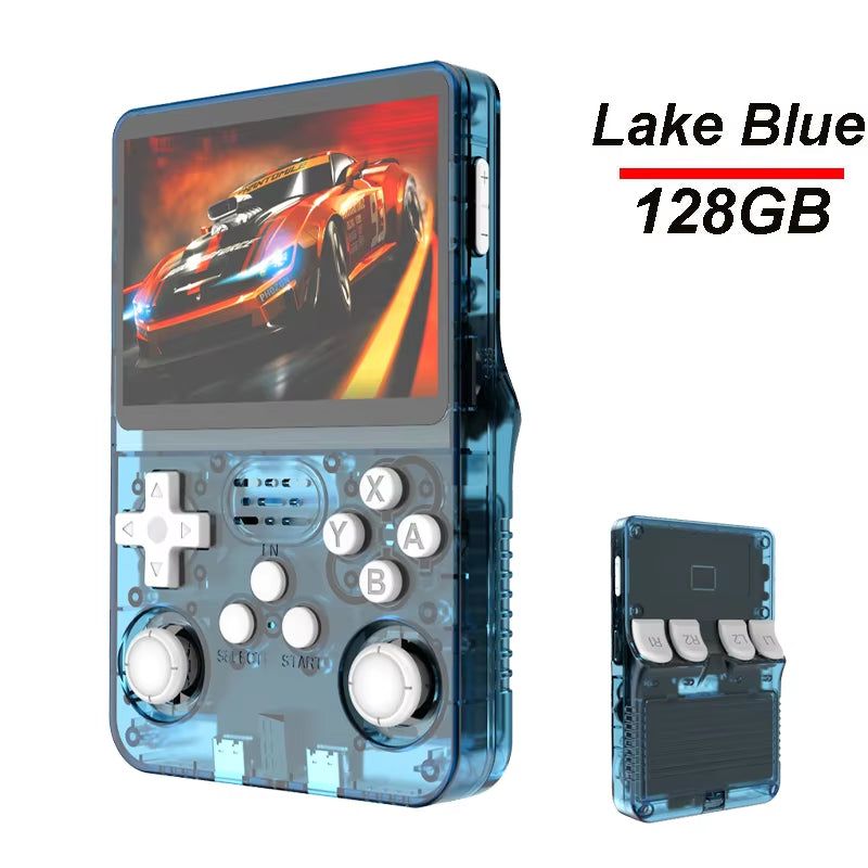 R36S Portable Handheld Game Console - 3.5-Inch IPS Screen with 20,000 Classic Retro Games & Long-Lasting Battery