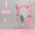Experience Ultimate Gaming with the Cute Girls Wired Head-Mounted Headset