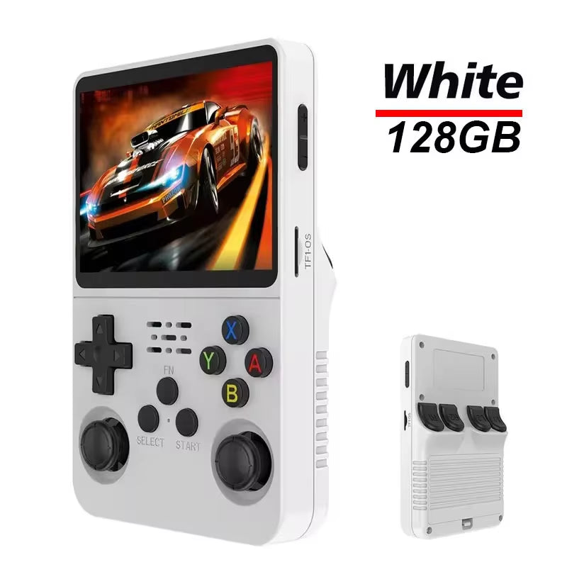 R36S Portable Handheld Game Console - 3.5-Inch IPS Screen with 20,000 Classic Retro Games & Long-Lasting Battery