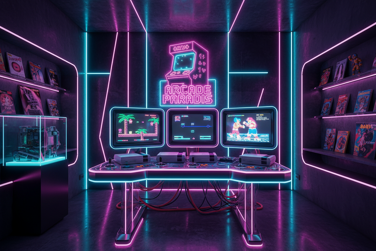 experience immersive gaming jeu retro tech